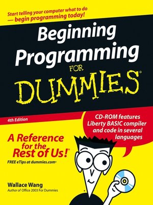 cover image of Beginning Programming for Dummies